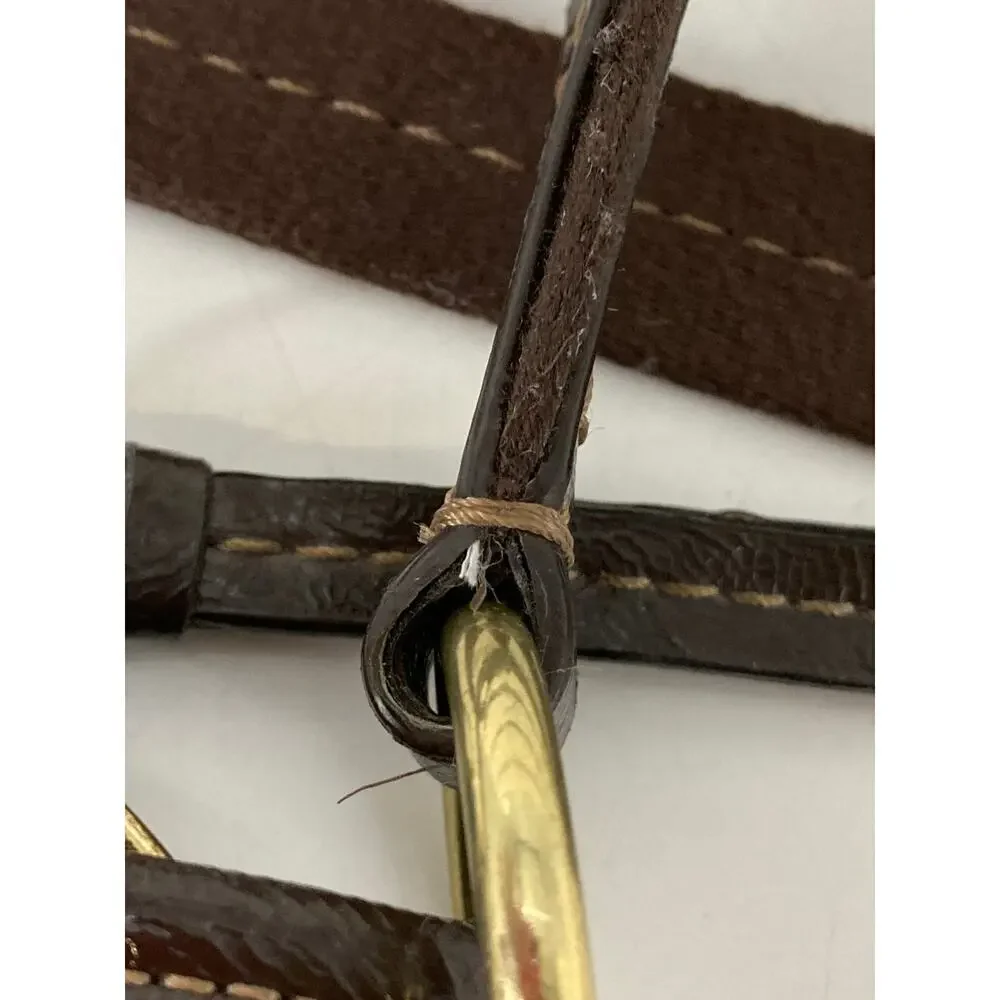 COACH F21905 MEDIUM TAN, BROWN SIGNAUTE CANVAS CROSSBODY BAG